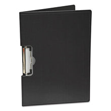Load image into Gallery viewer, Portfolio Clipboard With Low-profile Clip, 1-2&quot; Capacity, 11 X 8 1-2, Black
