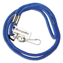 Load image into Gallery viewer, Rope Lanyard With Hook, 36&quot;, Nylon, Blue
