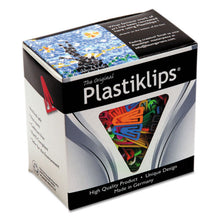 Load image into Gallery viewer, Plastiklips Paper Clips, Small (no. 1), Assorted Colors, 1,000-box
