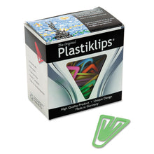 Load image into Gallery viewer, Plastiklips Paper Clips, Extra Large, Assorted Colors, 50-box
