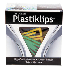 Load image into Gallery viewer, Plastiklips Paper Clips, Extra Large, Assorted Colors, 50-box
