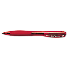Load image into Gallery viewer, Bu3 Ballpoint Pen, Retractable, Bold 1 Mm, Red Ink, Red Barrel, Dozen
