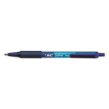 Load image into Gallery viewer, Soft Feel Ballpoint Pen, Retractable, Medium 1 Mm, Blue Ink, Blue Barrel, Dozen
