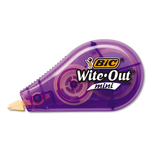 Wite-out Brand Mini Correction Tape, Non-refillable, 1-5