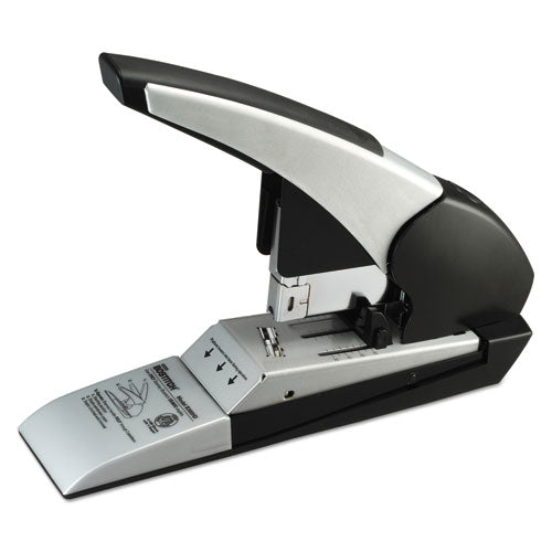 Auto 180 Xtreme Duty Automatic Stapler, 180-sheet Capacity, Silver-black