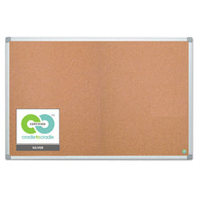 Load image into Gallery viewer, Earth Cork Board, 48 X 72, Aluminum Frame
