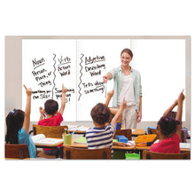 Load image into Gallery viewer, Magnetic Dry Erase Tile Board, 38 1-2 X 58, White Surface
