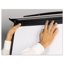 Load image into Gallery viewer, Tripod Extension Bar Magnetic Dry-erase Easel, 69&quot; To 78&quot; High, Black-silver

