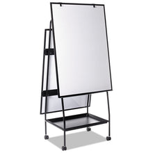 Load image into Gallery viewer, Creation Station Dry Erase Board, 29 1-2 X 74 7-8, Black Frame
