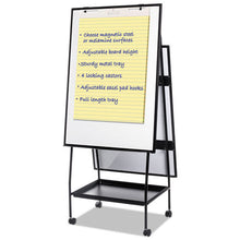 Load image into Gallery viewer, Creation Station Dry Erase Board, 29 1-2 X 74 7-8, Black Frame
