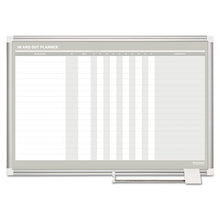 Load image into Gallery viewer, In-out Magnetic Dry Erase Board, 36x24, Silver Frame
