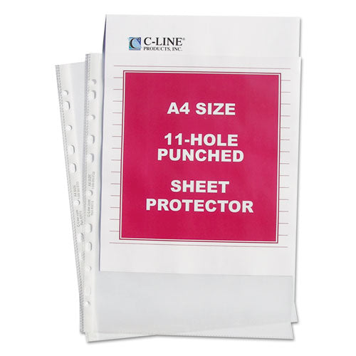 Standard Weight Poly Sheet Protectors, Clear, 2