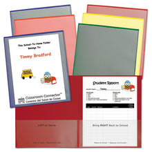 Load image into Gallery viewer, Classroom Connector Folders, Assorted, 6-pk
