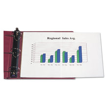 Load image into Gallery viewer, Panoramic Fold-out Poly Sheet Protectors, Center Loading, Clear, 17 X 11, 25-bx
