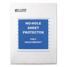 Load image into Gallery viewer, Top-load No-hole Sheet Protectors, Heavyweight, Clear, 2&quot; Capacity, 25-bx
