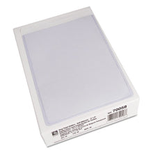 Load image into Gallery viewer, Self-adhesive Shop Ticket Holders, Super Heavy, 25 Sheets, 5 X 8, 50-box
