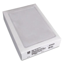 Load image into Gallery viewer, Clear Vinyl Shop Ticket Holders, Both Sides Clear, 25 Sheets, 5 X 8, 50-box
