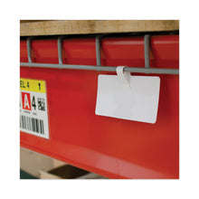 Load image into Gallery viewer, Wire Rack Shelf Tag, Side Load, 3.5 X 1.5, White, 10-pack

