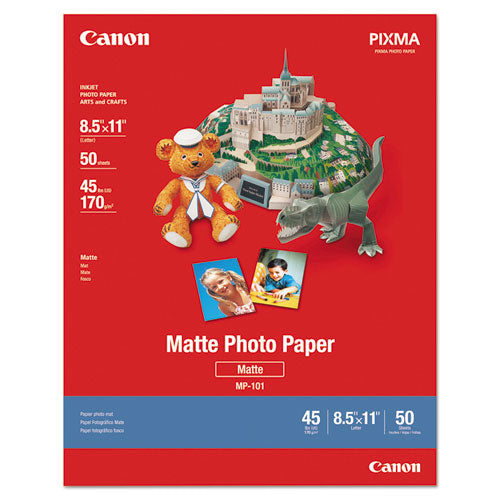 Photo Paper Plus, 8.5 Mil, 8.5 X 11, Matte White, 50-pack