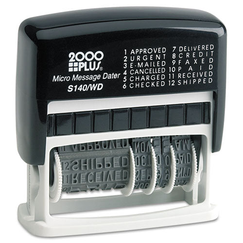 Micro Message Dater, Self-inking