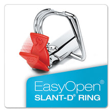 Load image into Gallery viewer, Premier Easy Open Clearvue Locking Slant-d Ring Binder, 3 Rings, 4&quot; Capacity, 11 X 8.5, White
