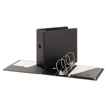 Load image into Gallery viewer, Superstrength Locking Slant-d Ring Binder, 3 Rings, 5&quot; Capacity, 11 X 8.5, Black
