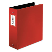 Load image into Gallery viewer, Premier Easy Open Locking Round Ring Binder, 3 Rings, 3&quot; Capacity, 11 X 8.5, Red
