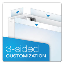 Load image into Gallery viewer, Expressload Clearvue Locking D-ring Binder, 3 Rings, 1.5&quot; Capacity, 11 X 8.5, White
