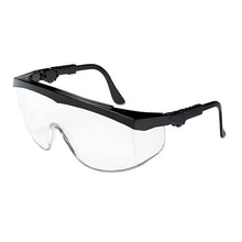 Load image into Gallery viewer, Tomahawk Wraparound Safety Glasses, Black Nylon Frame, Clear Lens, 12-box
