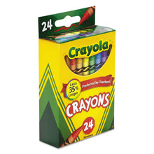 Load image into Gallery viewer, Classic Color Crayons, Peggable Retail Pack, 24 Colors
