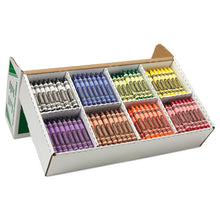 Load image into Gallery viewer, Classpack Large Size Crayons, 50 Each Of 8 Colors, 400-box
