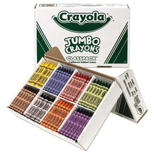 Load image into Gallery viewer, Jumbo Classpack Crayons, 25 Each Of 8 Colors, 200-set
