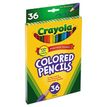 Load image into Gallery viewer, Short-length Colored Pencil Set, 3.3 Mm, 2b (#1), Assorted Lead-barrel Colors, 36-pack
