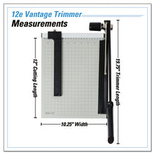 Load image into Gallery viewer, Vantage Guillotine Paper Trimmer-cutter, 15 Sheets, 12&quot; Cut Length
