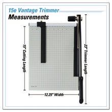 Load image into Gallery viewer, Vantage Guillotine Paper Trimmer-cutter, 15 Sheets, 15&quot; Cut Length
