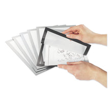 Load image into Gallery viewer, Duraframe Magnetic Plus Sign Holder, 8.5 X 11, Silver Frame, 2-pack
