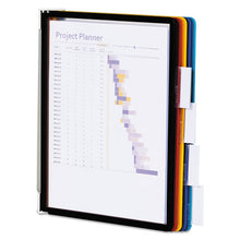Load image into Gallery viewer, Vario Magnetic Wall Reference System, 5 Panels, 10 Pockets, Assorted Borders
