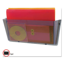 Load image into Gallery viewer, Unbreakable Docupocket Wall File, Legal, 17 1-2 X 3 X 6 1-2, Smoke
