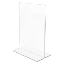Load image into Gallery viewer, Classic Image Double-sided Sign Holder, 5 X 7 Insert, Clear
