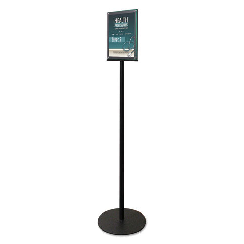 Double-sided Magnetic Sign Display, 8 1-2 X 11 Insert, 56