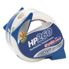 Load image into Gallery viewer, Hp260 Packaging Tape With Dispenser, 3&quot; Core, 1.88&quot; X 60 Yds, Clear
