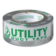 Load image into Gallery viewer, Utility Duct Tape, 3&quot; Core, 1.88&quot; X 55 Yds, Silver
