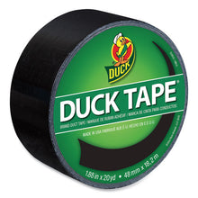 Load image into Gallery viewer, Colored Duct Tape, 3&quot; Core, 1.88&quot; X 20 Yds, Black
