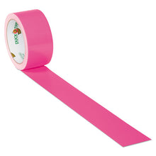 Load image into Gallery viewer, Colored Duct Tape, 3&quot; Core, 1.88&quot; X 15 Yds, Neon Pink
