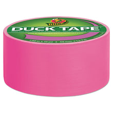 Load image into Gallery viewer, Colored Duct Tape, 3&quot; Core, 1.88&quot; X 15 Yds, Neon Pink
