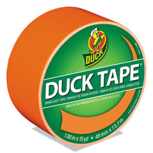 Load image into Gallery viewer, Colored Duct Tape, 3&quot; Core, 1.88&quot; X 15 Yds, Neon Orange
