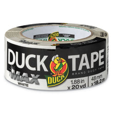 Load image into Gallery viewer, Max Duct Tape, 3&quot; Core, 1.88&quot; X 20 Yds, White
