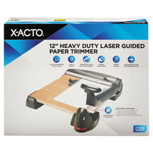 Load image into Gallery viewer, 12-sheet Laser Guillotine Trimmer, Wood Base, 12&quot; X 12&quot;
