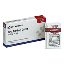 Load image into Gallery viewer, First Aid Kit Refill Burn Cream Packets, 12-box
