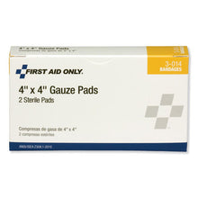 Load image into Gallery viewer, Gauze Pads, 4&quot; X 4&quot;, 2-box
